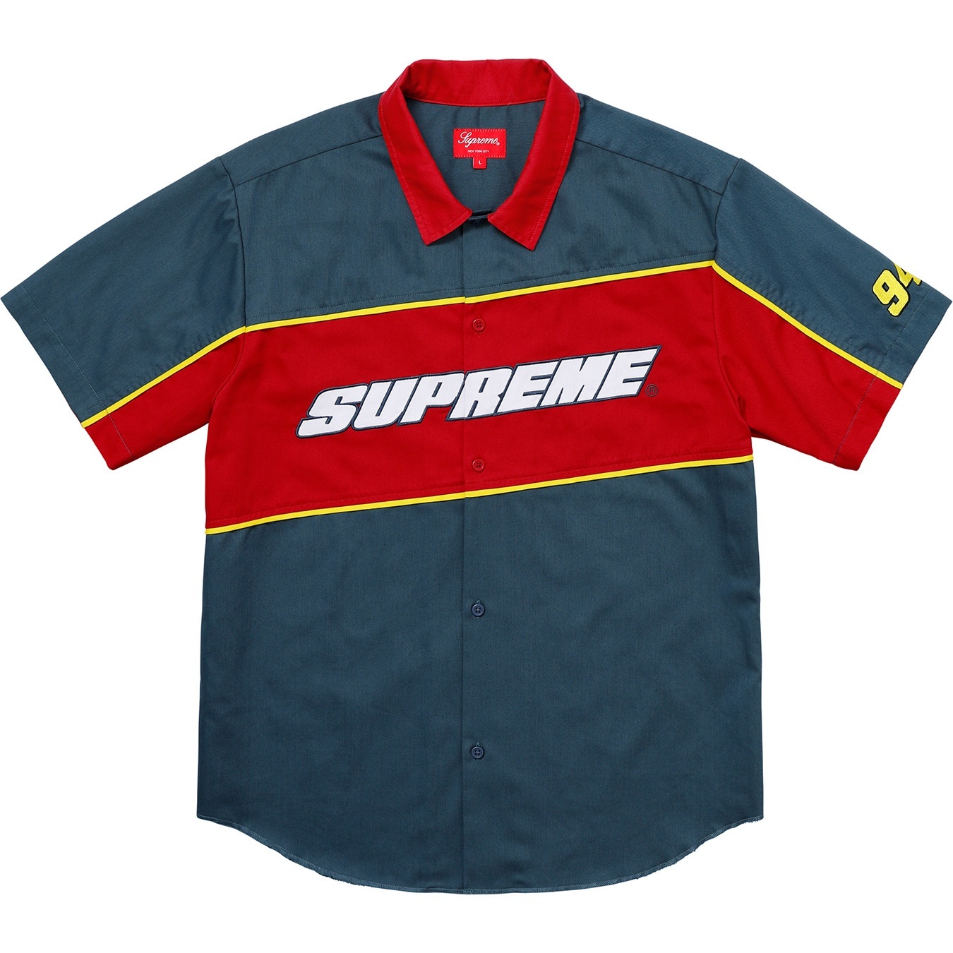 Color Blocked Work Shirt view 5